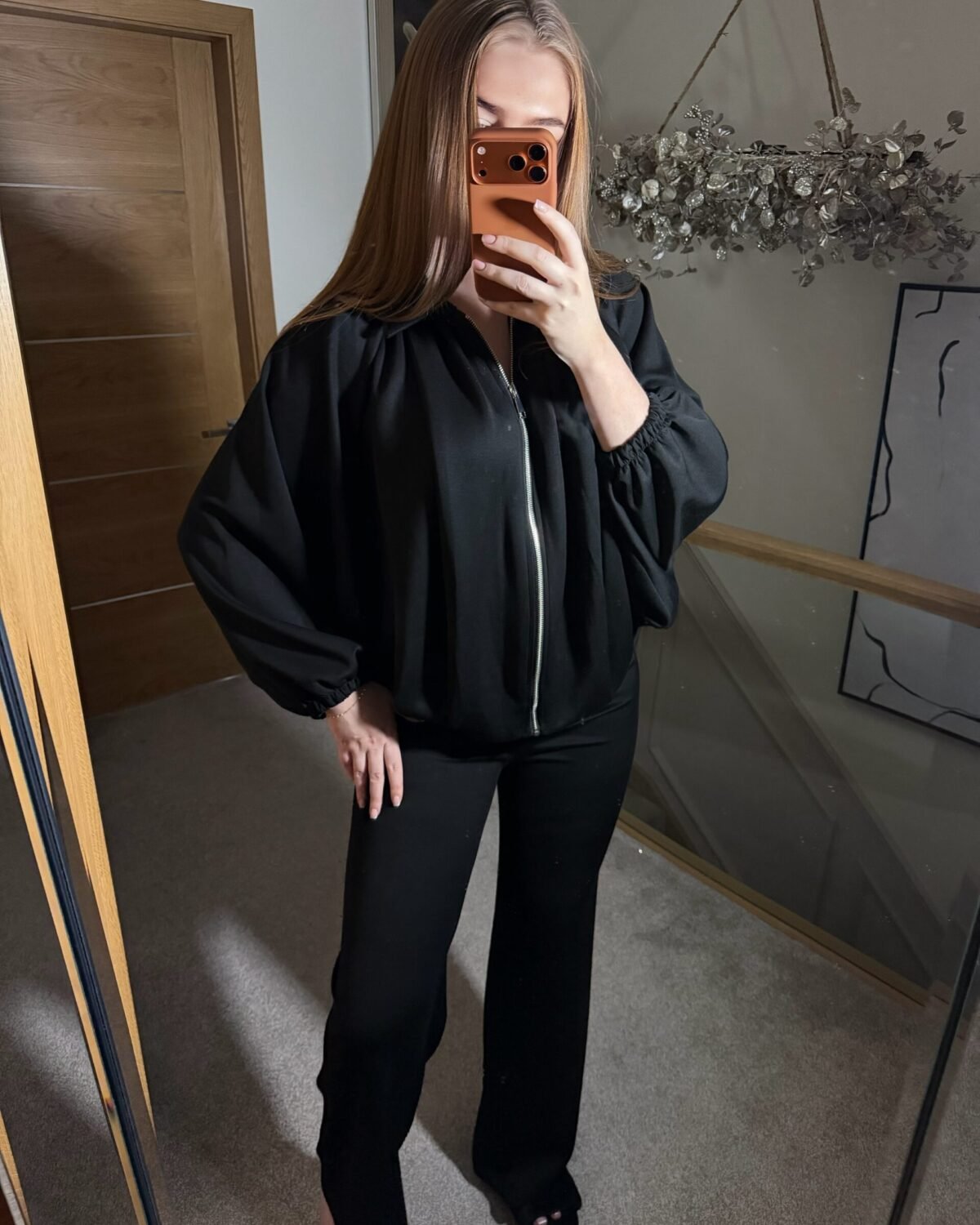 JACKET & TROUSER SET - BLACK