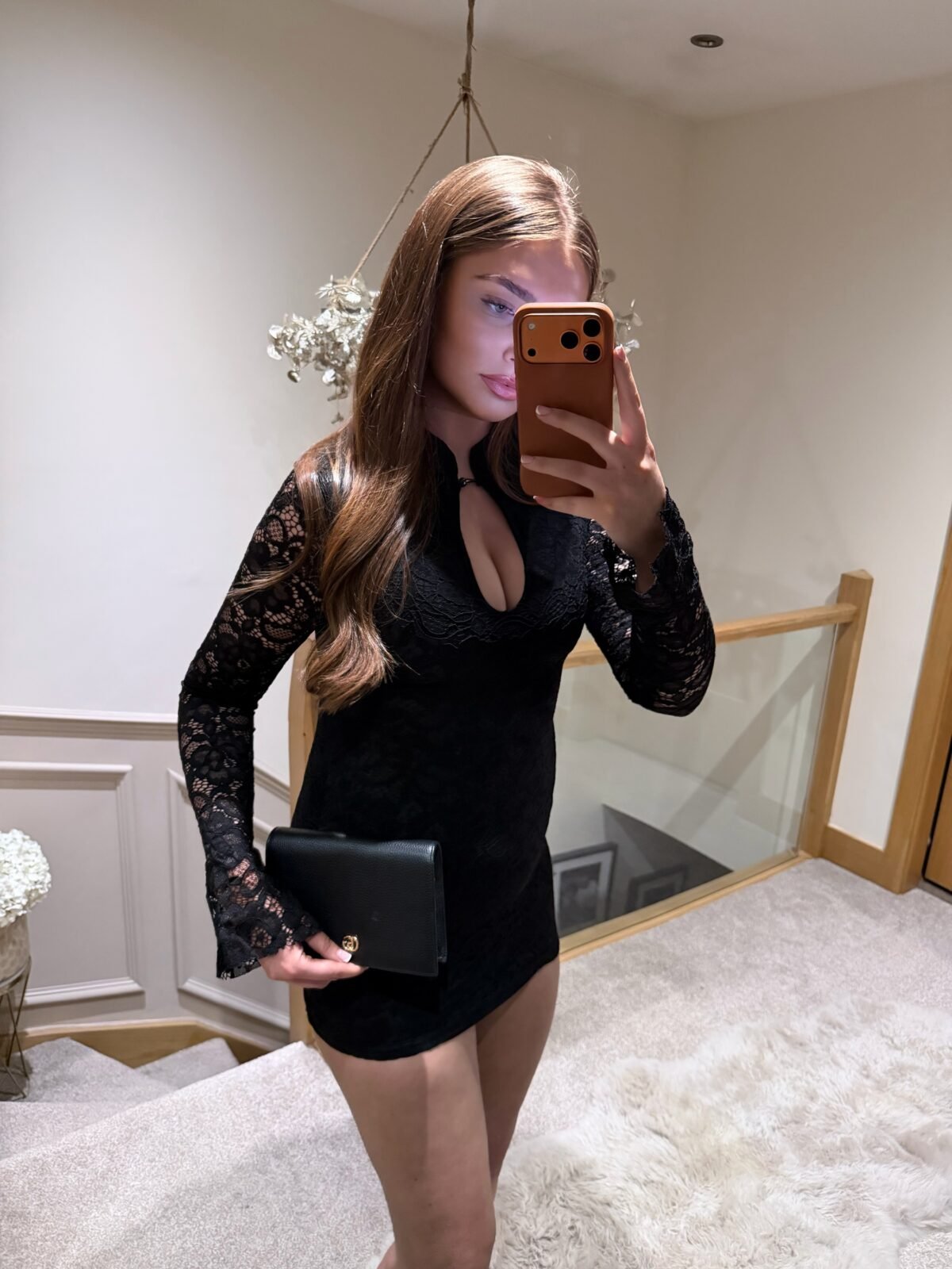 Long Sleeve Lace Dress