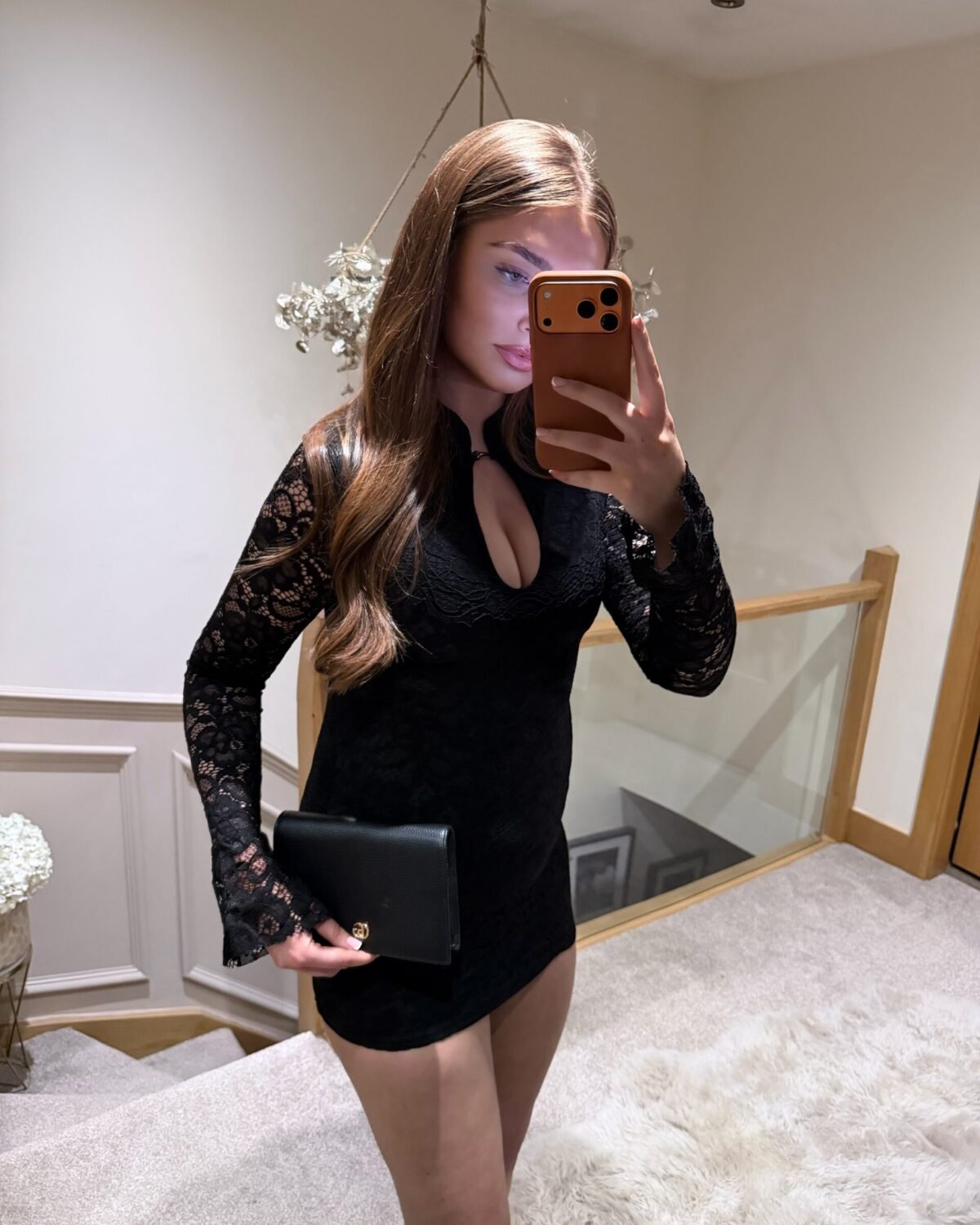 Long Sleeve Lace Dress