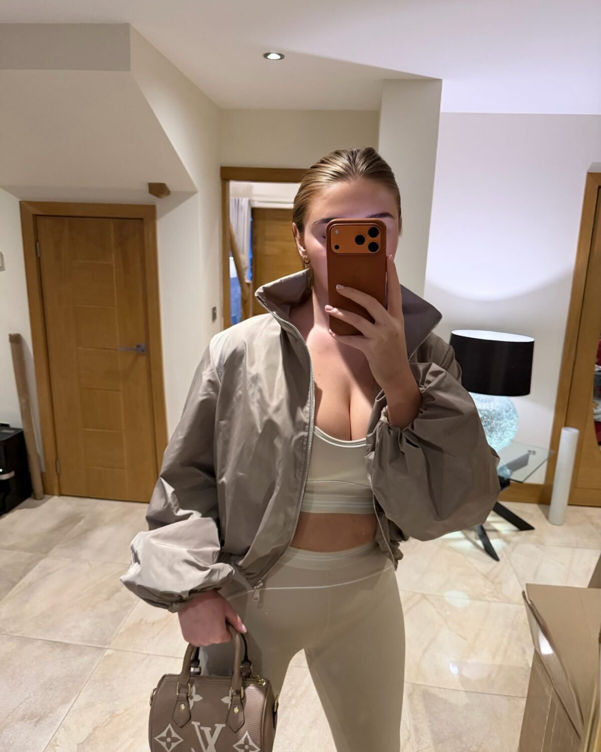 New Beige 3 Piece Set In