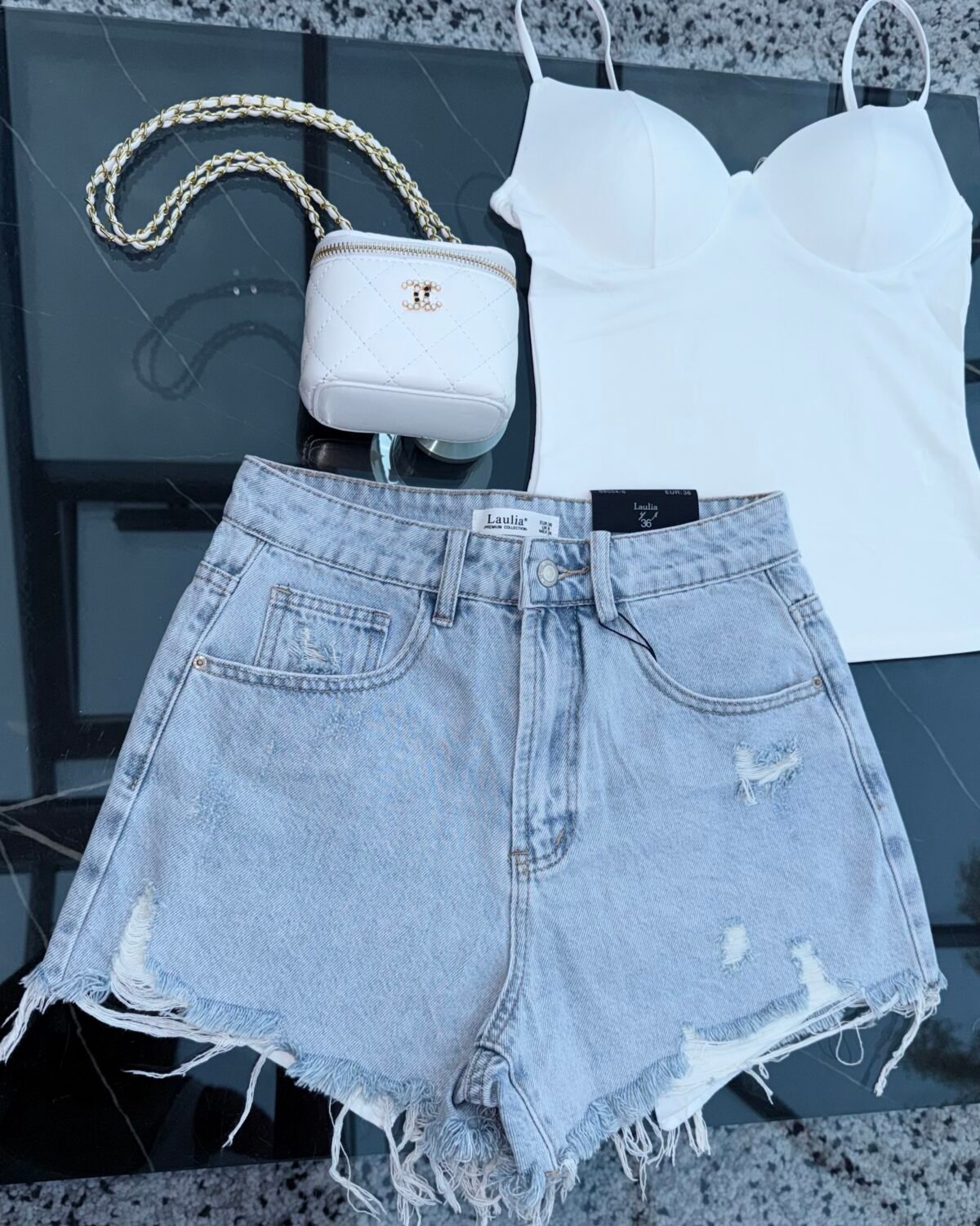Denim Shorts Only